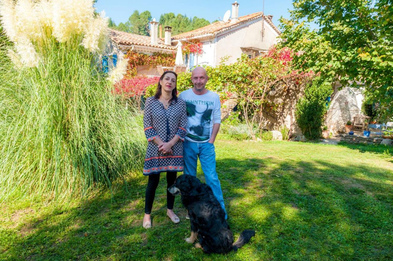 Bed and Breakfast La Ribeyrette Chamborigaud Exterior foto